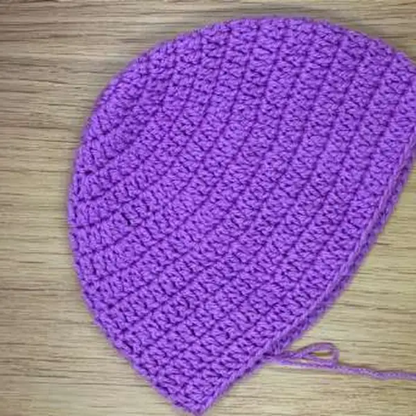 Finished Reversible Octopus Bucket Hat crochet pattern, view 4