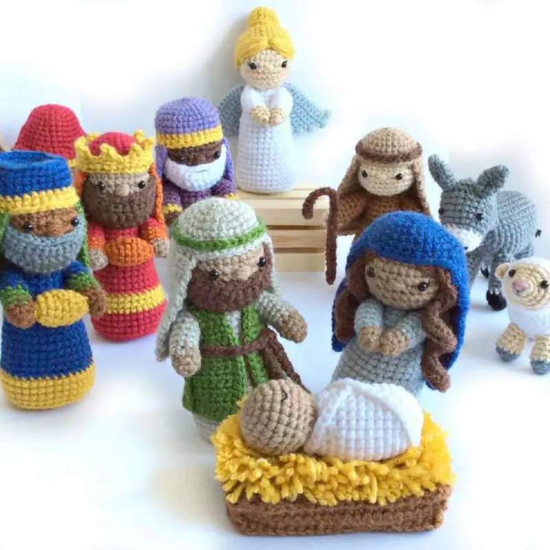 Nativity Crochet Pattern Amigurumi Pattern free crochet pattern